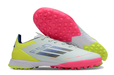 Chuteira Adidas X F50 Pro Society - Rosa/Verde