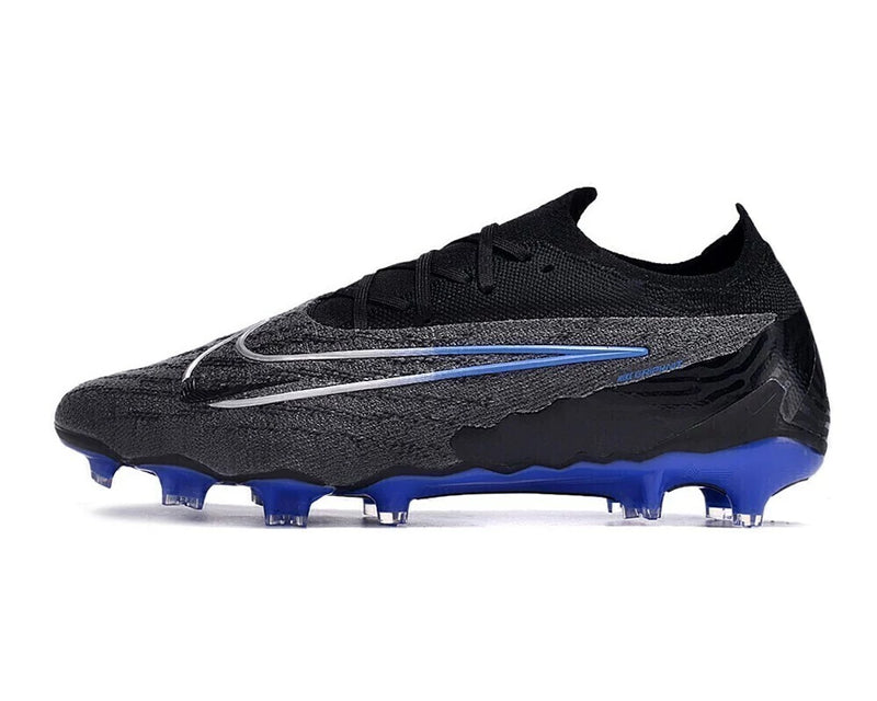 Chuteira Campo Nike Phantom GX Elite FG - Preto/Azul