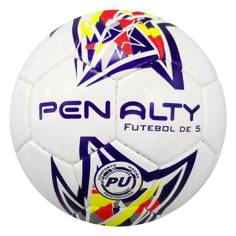Bola Futsal Penalty Com Guizo Futsal De 5 Profissional - Branco