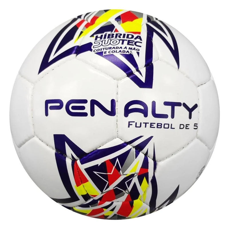 Bola Futsal Penalty Com Guizo Futsal De 5 Profissional - Branco