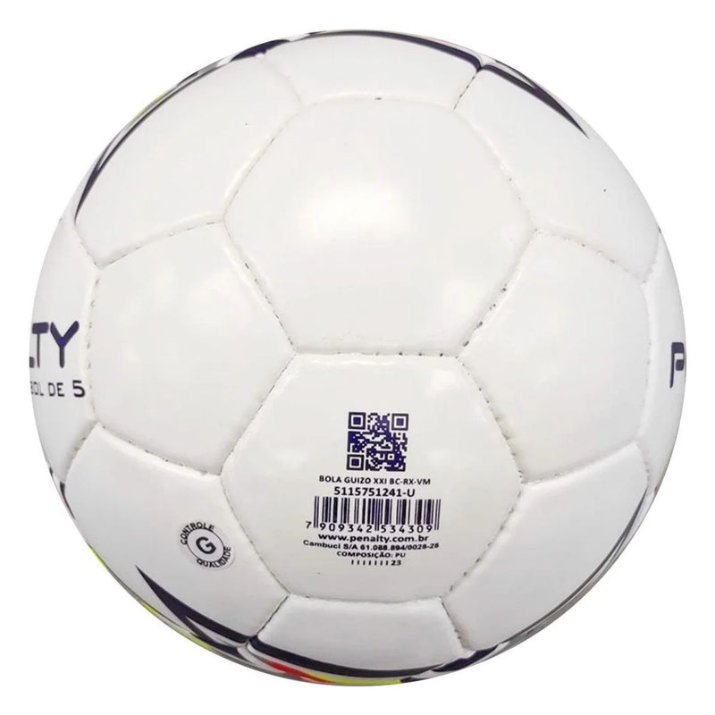Bola Futsal Penalty Com Guizo Futsal De 5 Profissional - Branco
