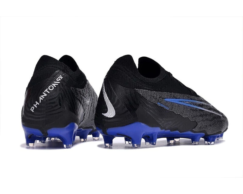 Chuteira Campo Nike Phantom GX Elite FG - Preto/Azul