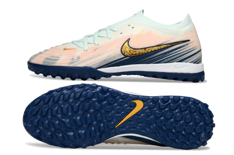 Chuteira Nike Phantom GX 2 Elite Society TF - Branco/Azul