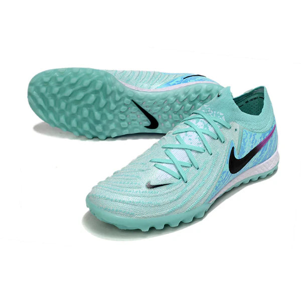 Chuteira Society Nike Phantom GX2 Elite TF Azul Claro