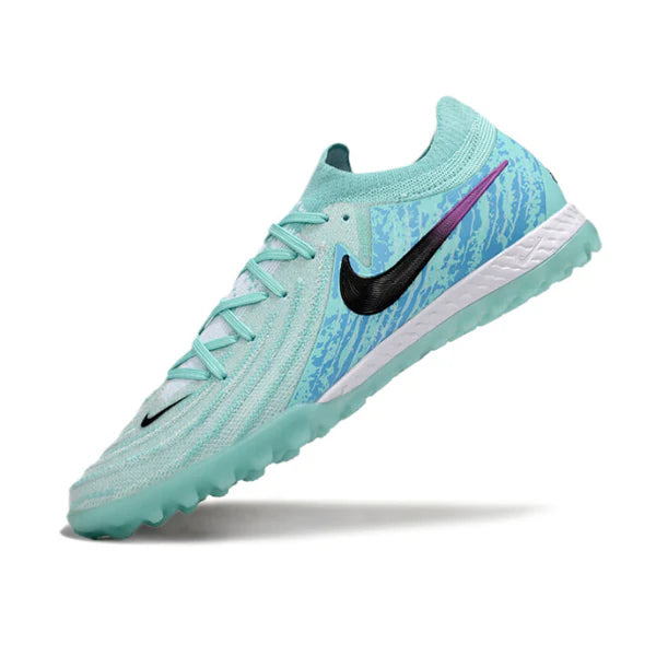 Chuteira Society Nike Phantom GX2 Elite TF Azul Claro