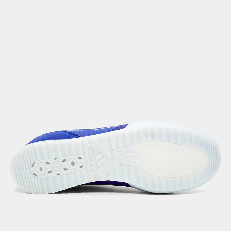 Chuteira Futsal Adidas F50 Freestyle Messi - Prata+Amarelo
