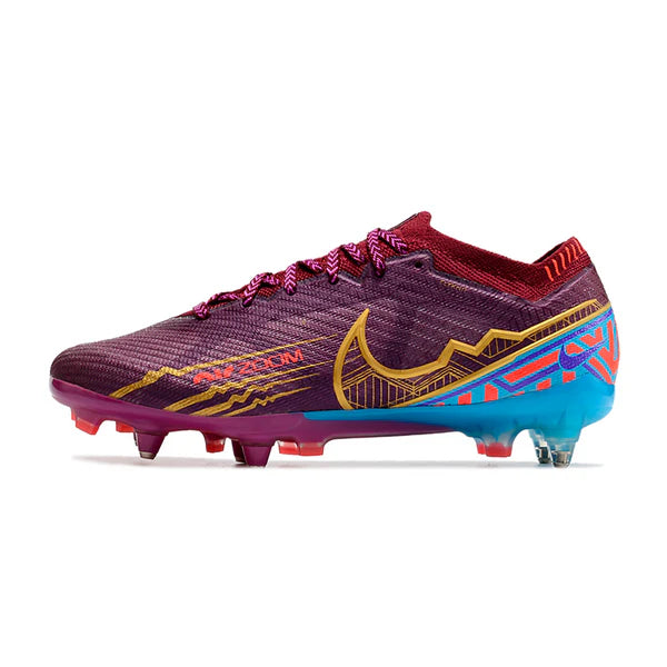Chuteira Campo Nike Air Zoom Mercurial Vapor 15 Elite Trava Mbappe