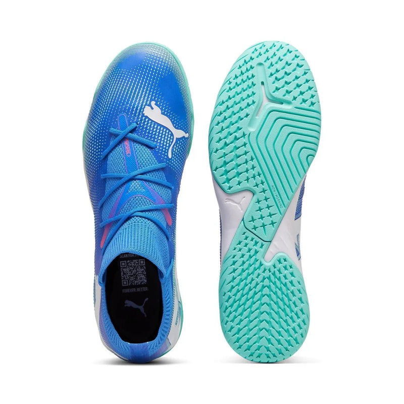 Chuteira Futsal Puma Future 7 Match - Azul