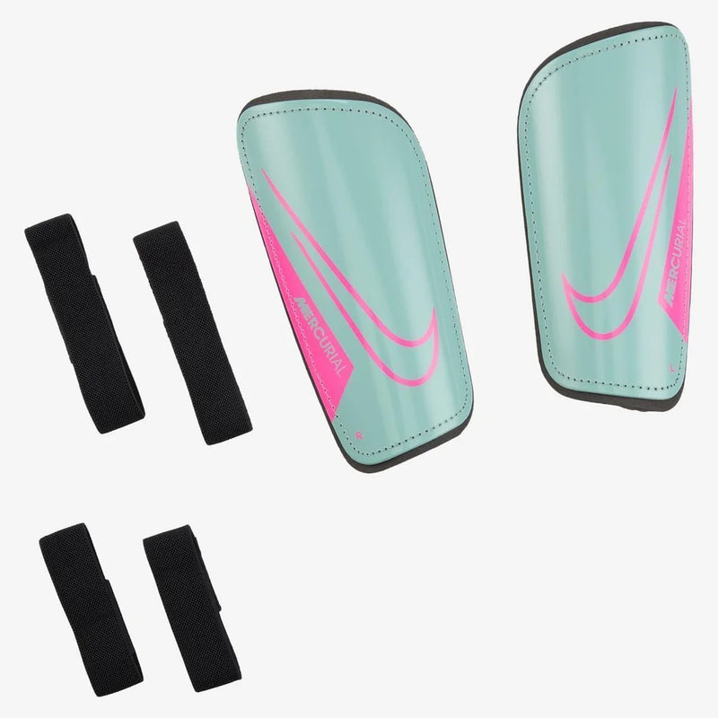 Caneleira Nike Mercurial Hardshell Masculina - Verde+Rosa