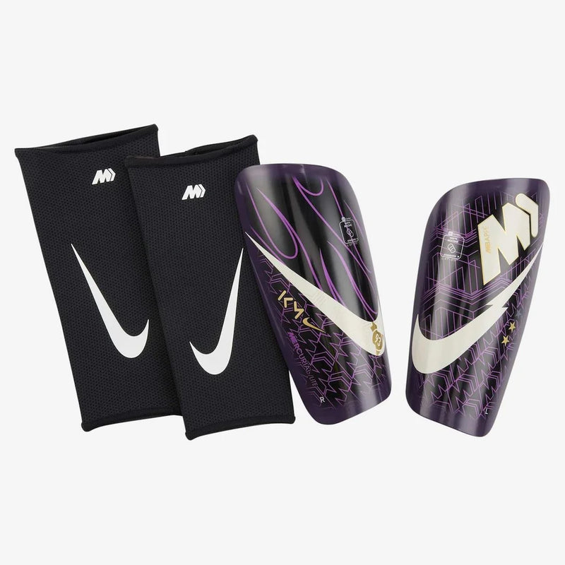 Caneleira Nike Mercurial Lite Unissex - Preto+Roxo
