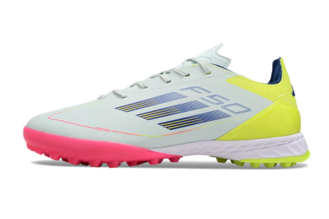 Chuteira Adidas X F50 Pro Society - Rosa/Verde