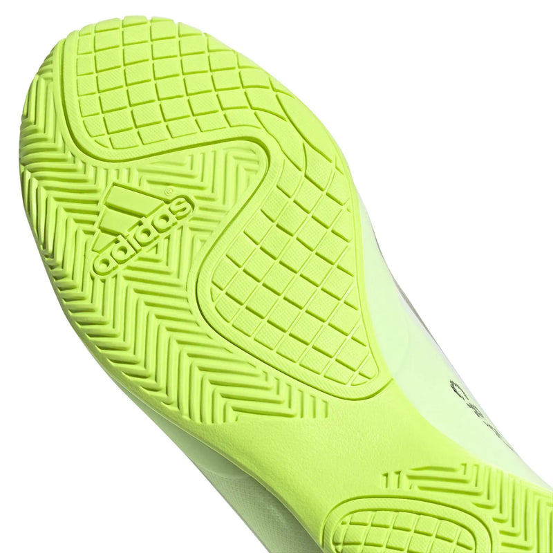 Chuteira Futsal Adidas X CrazyFast Branco Verde Masculina