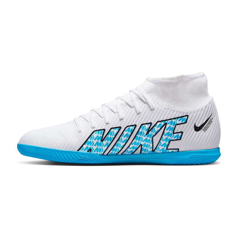 Chuteira Futsal Nike Mercurial Superfly 9 Club IC Branca Masculina