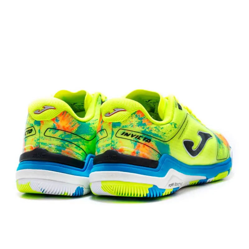 Chuteira Futsal Joma Invicto Amarelo Fluor Masculina