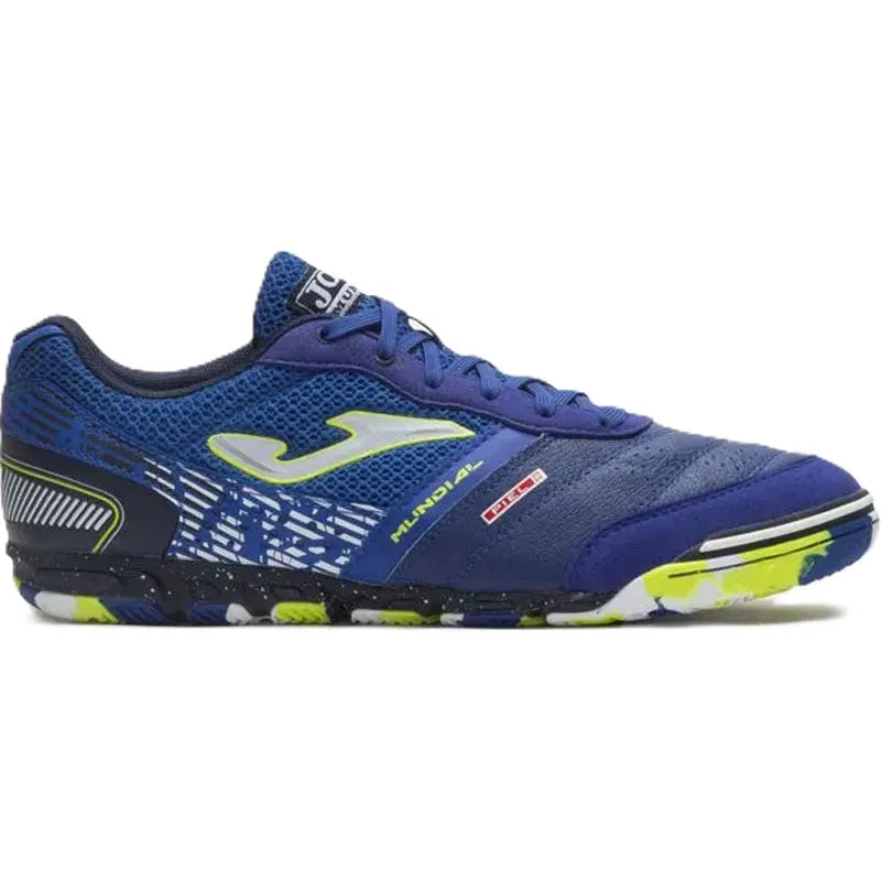 Chuteira Futsal Joma Mundial Azul Royal Masculina
