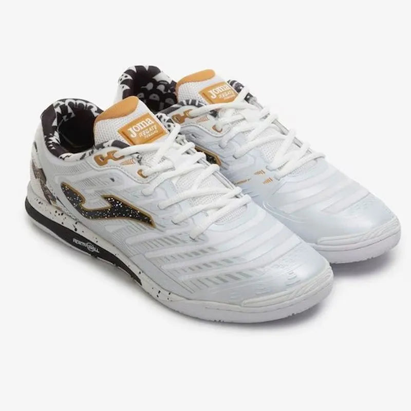 Chuteira Futsal Joma Regate Rebound Branca Masculina