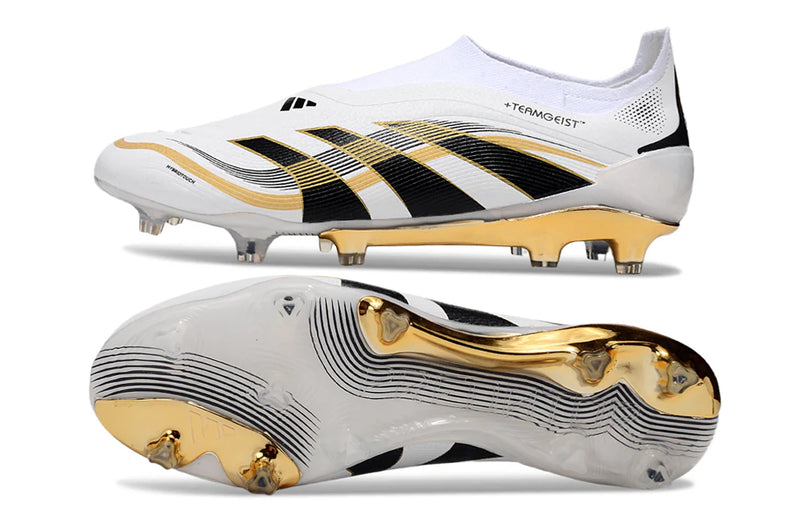 Chuteira Campo Adidas Predator LL Elite FG Branco